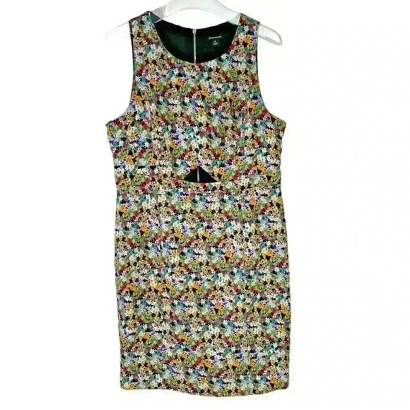 I Heart Ronson Floral Sheath Dress with Cut-Out Back Size 14 - Picture 1 of 8